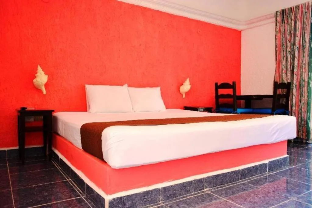 Bed in Maya del Carmen