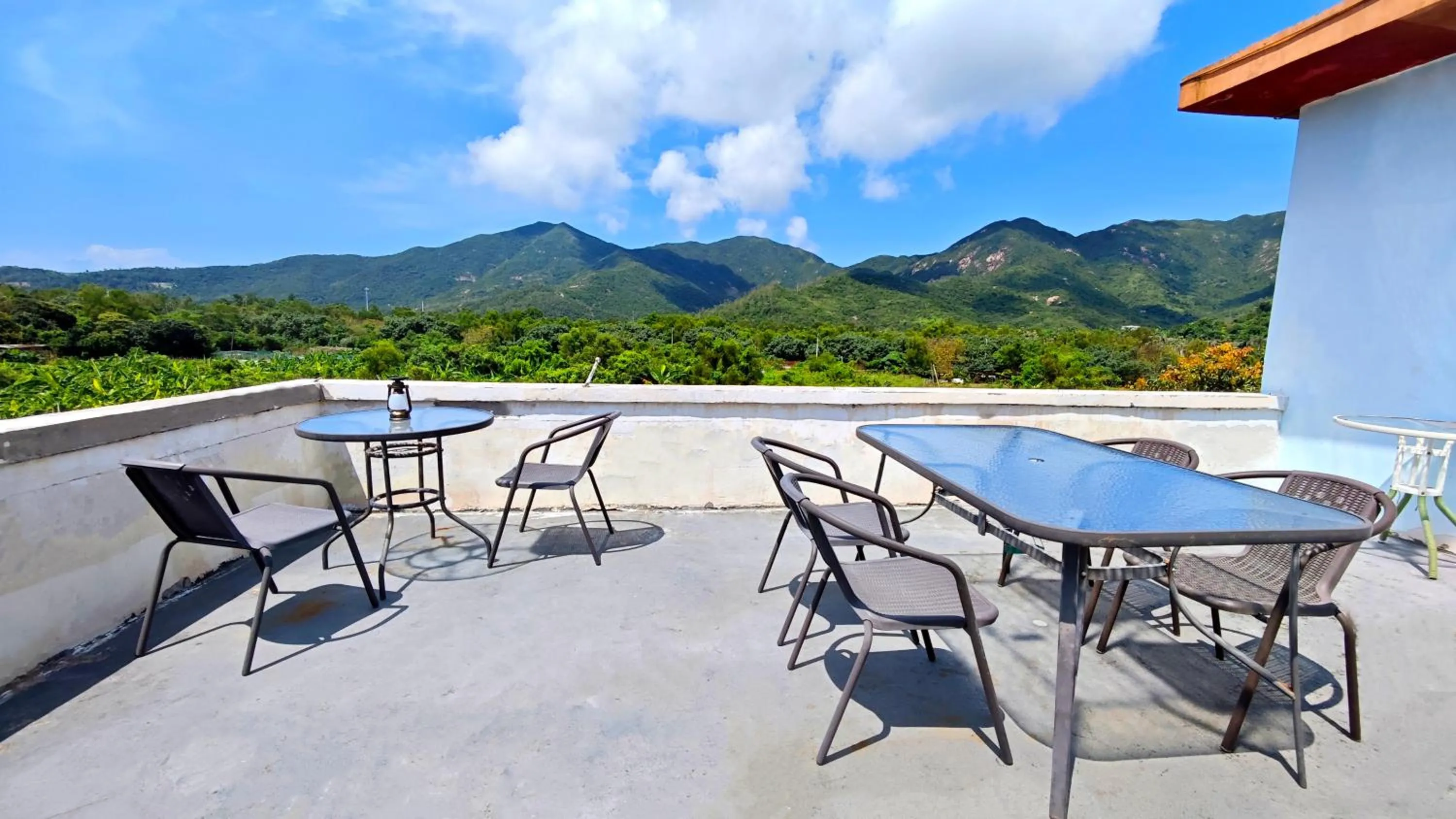 Balcony/Terrace in Cloud Tree Inn Boutique Guesthouse XiChong DaPeng ShenZhen 深圳大鹏西涌云树里民宿Yun Shu Li