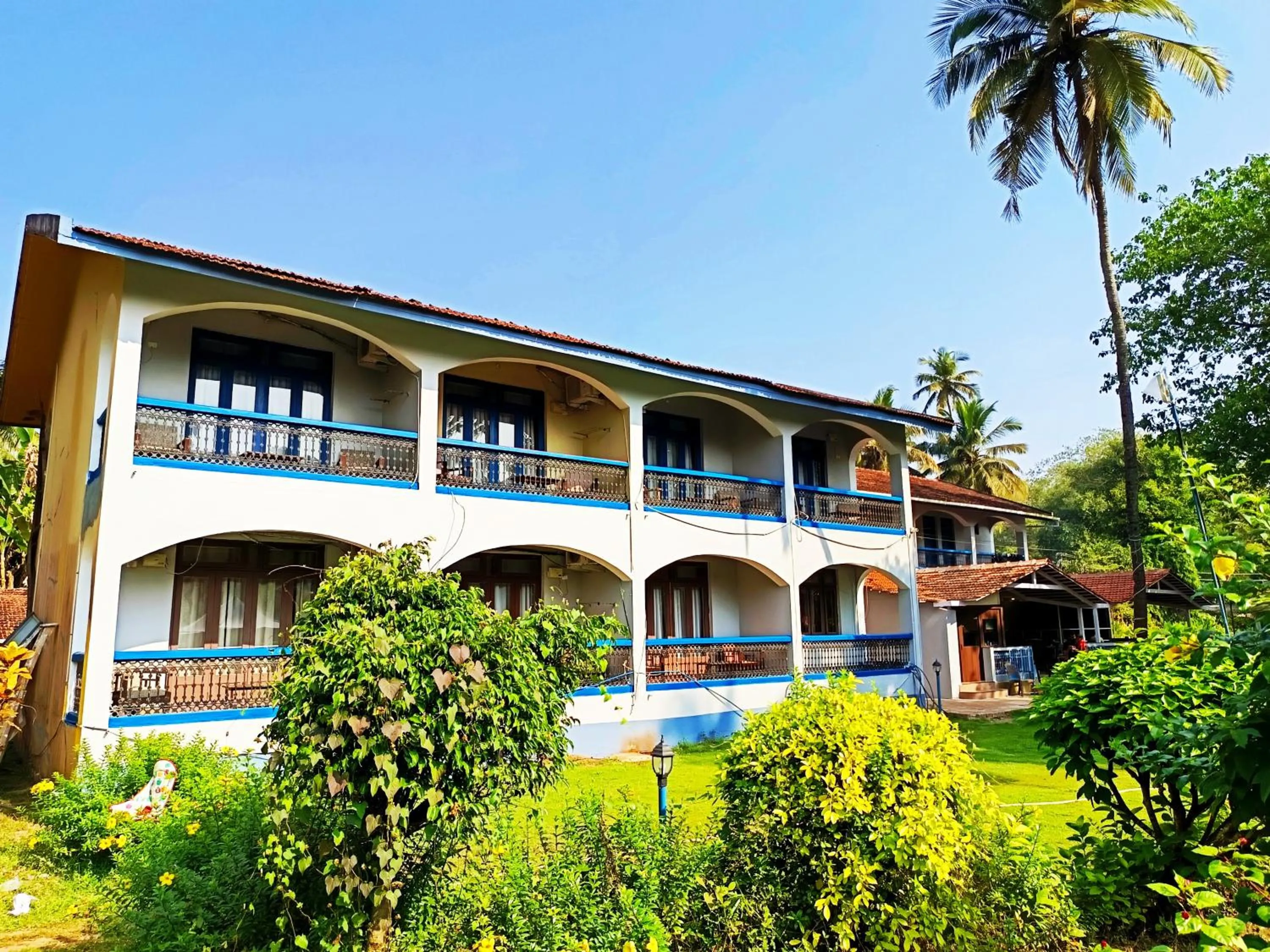 Pool view in Carina Beach Resort