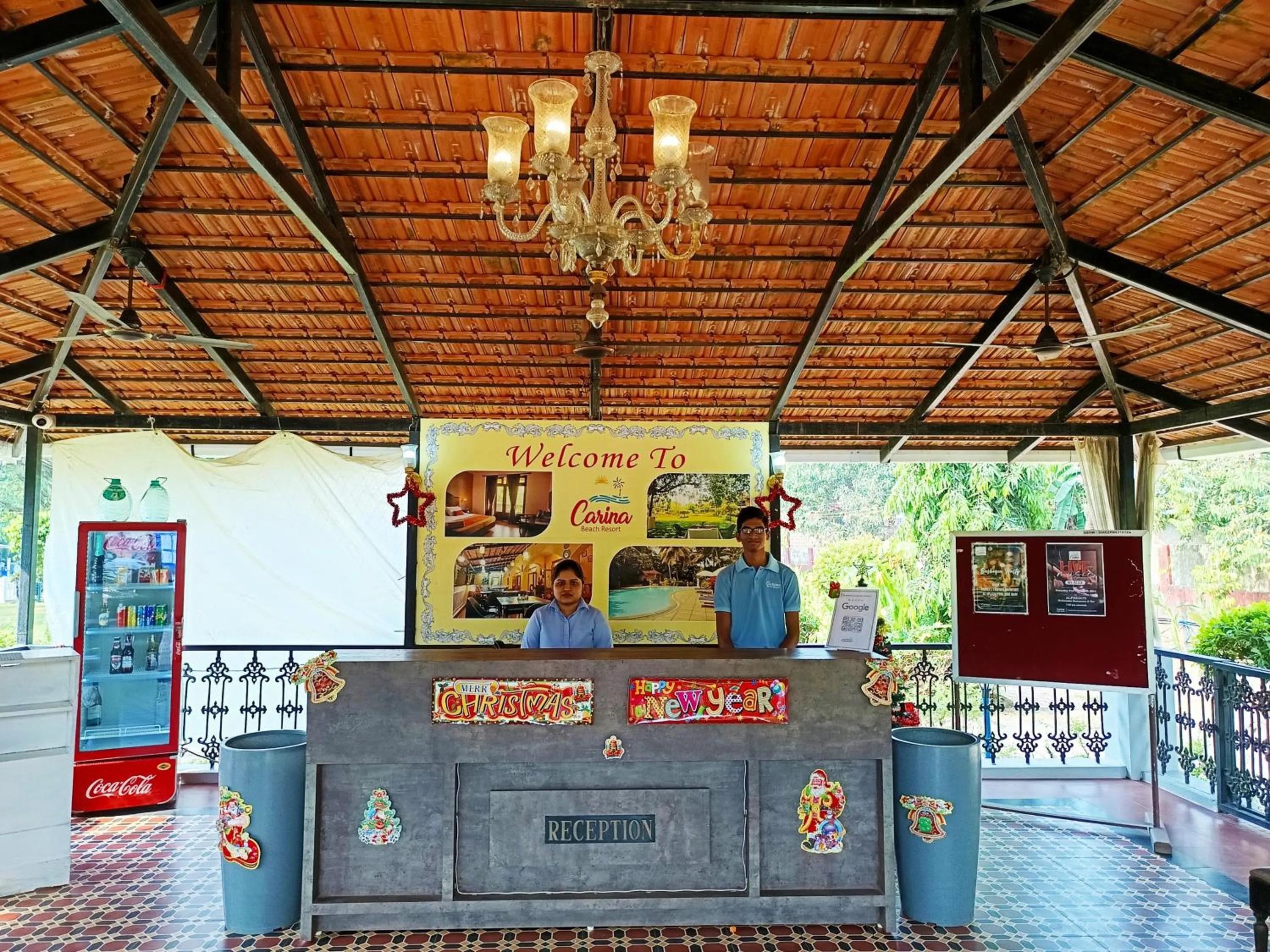 Lobby or reception in Carina Beach Resort