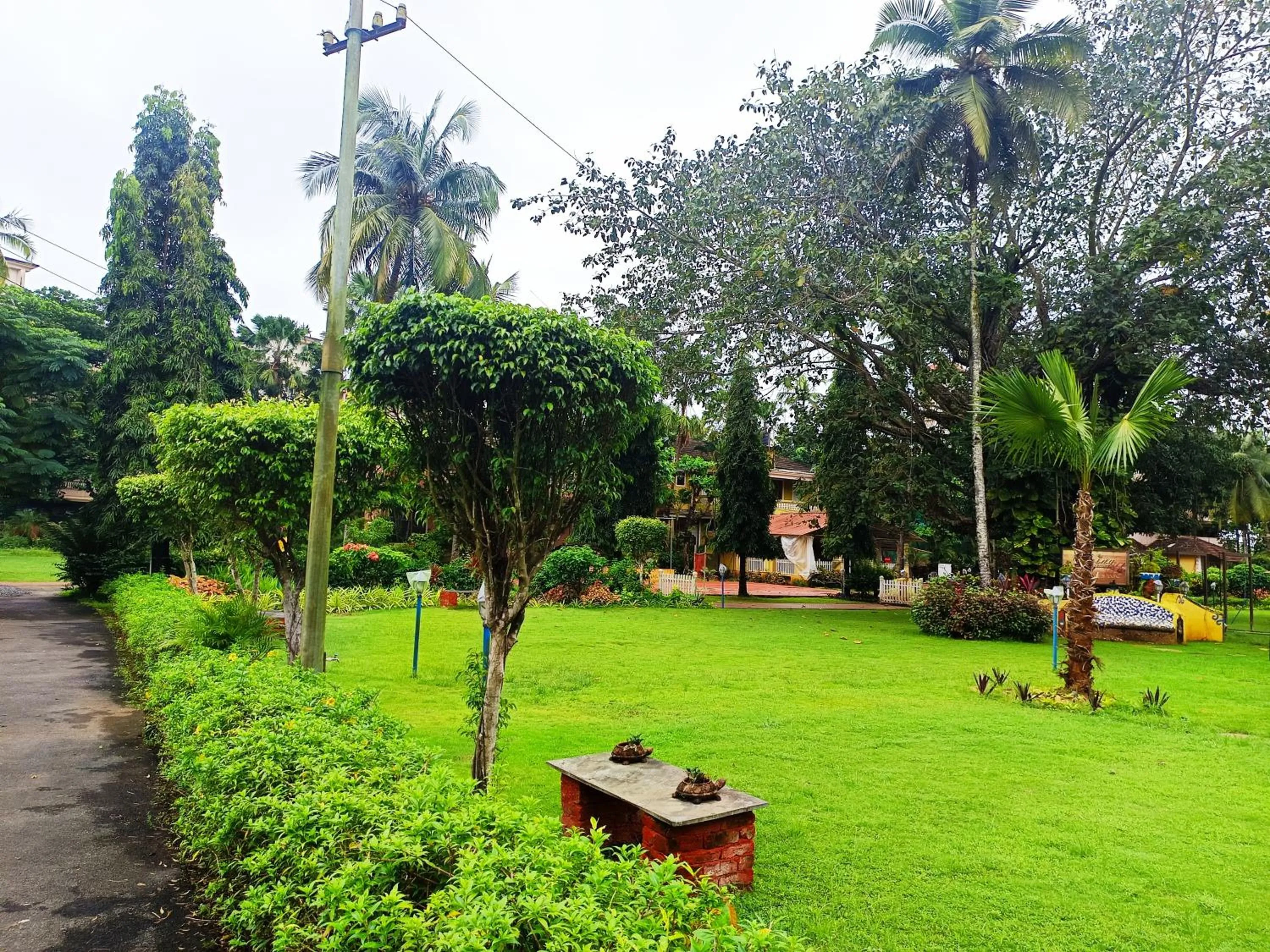 Garden in Carina Beach Resort