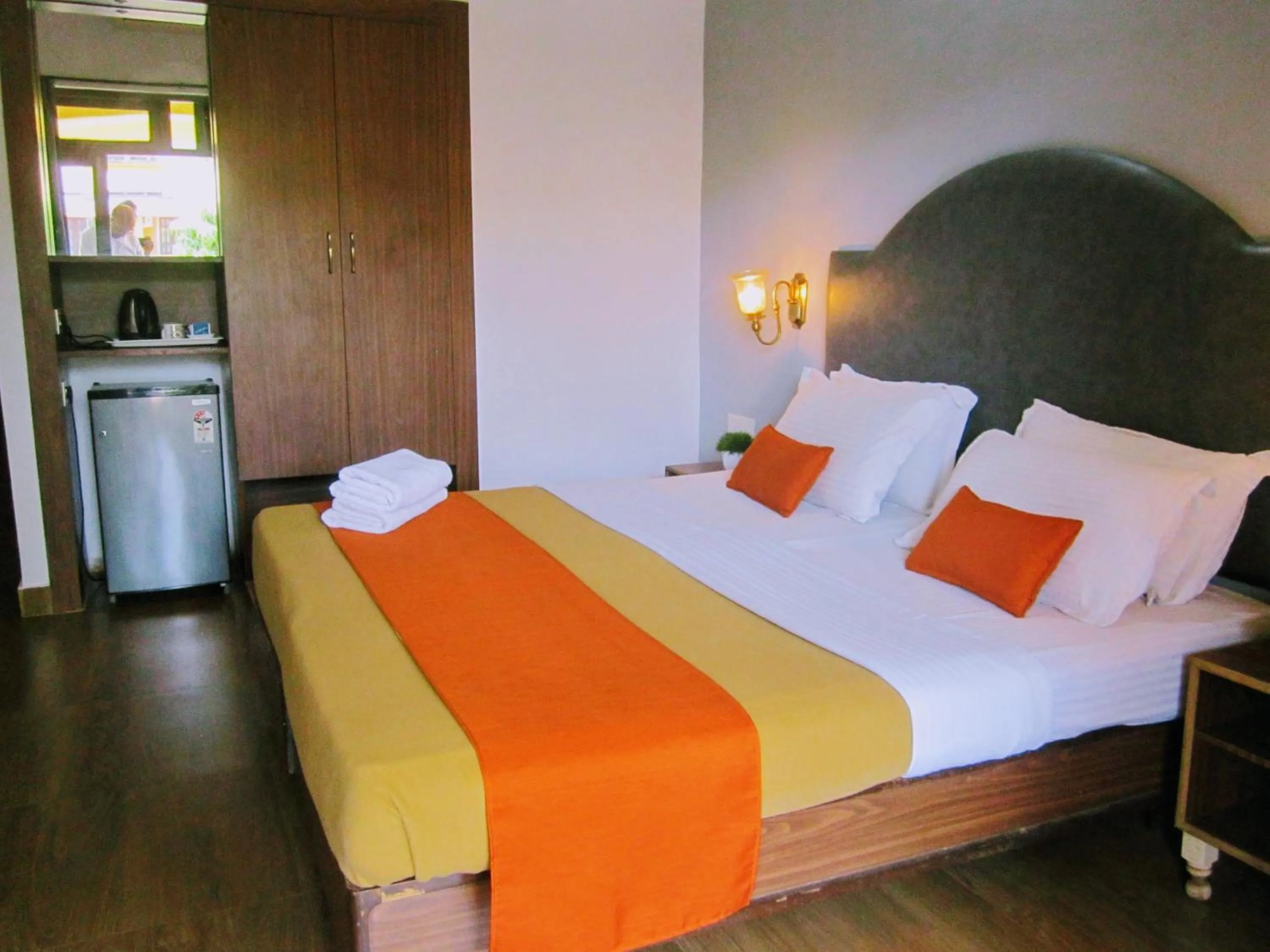 Bed in Carina Beach Resort