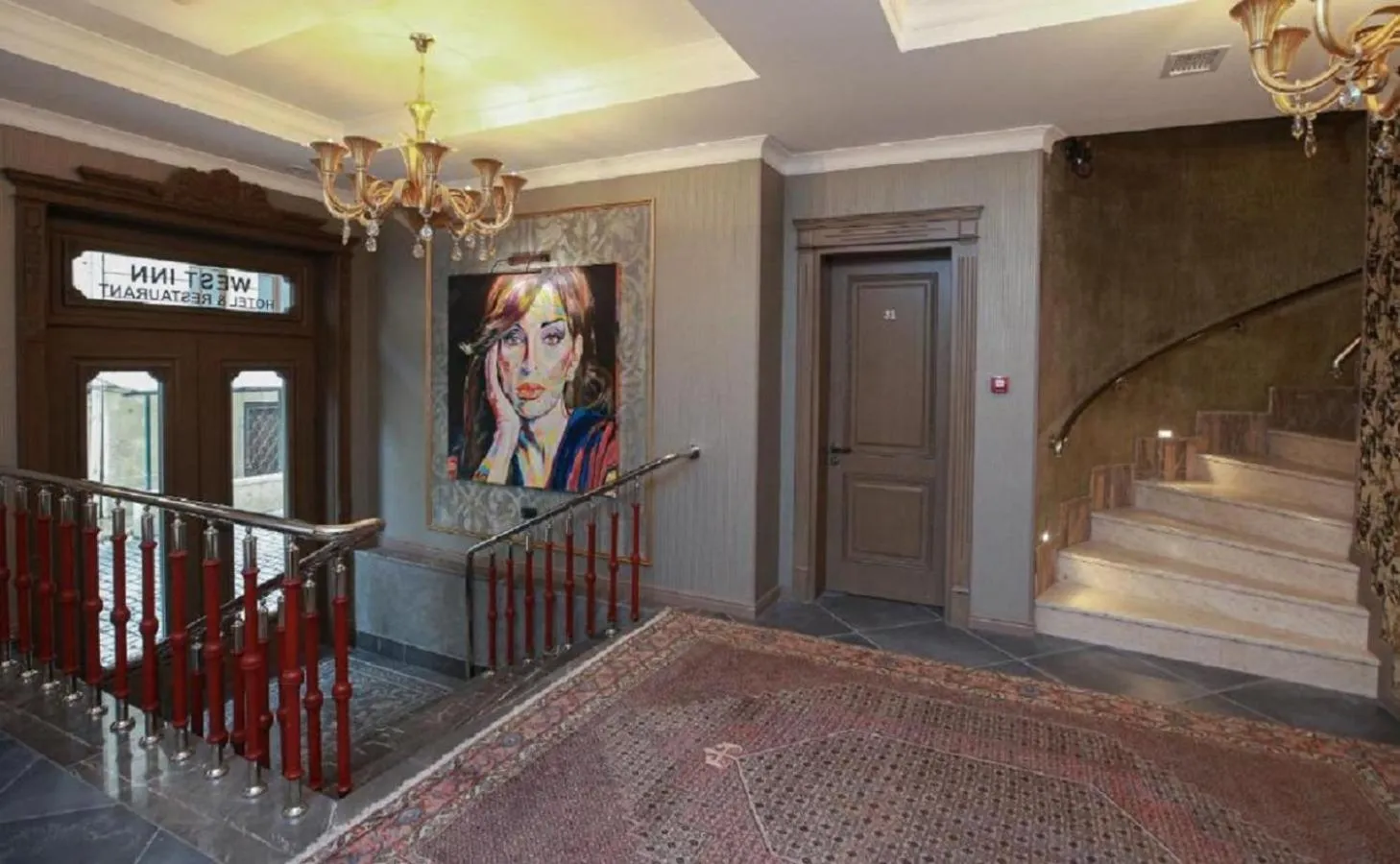 On site in West Inn Hotel & Restaurant