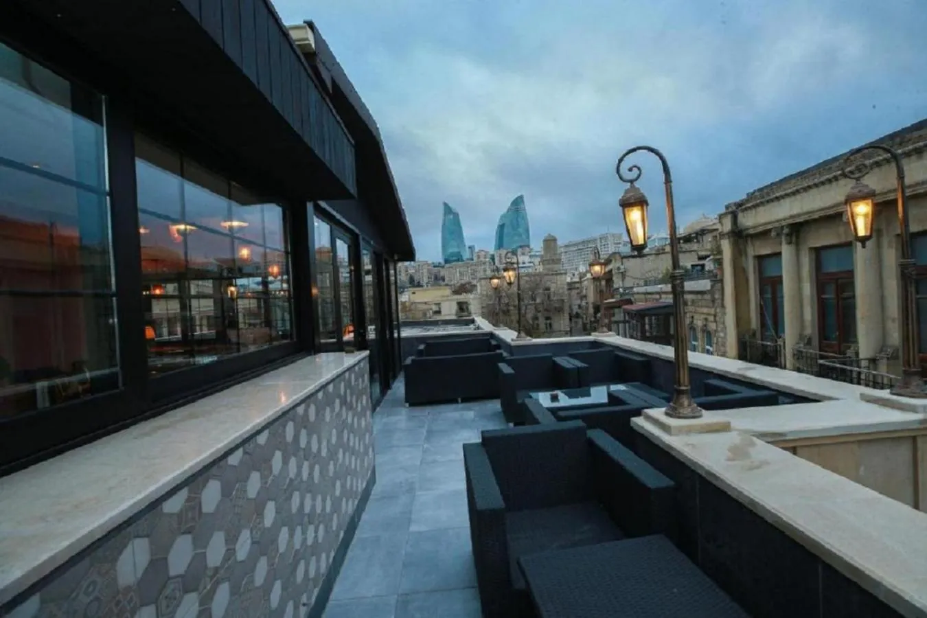 Balcony/Terrace in West Inn Hotel & Restaurant