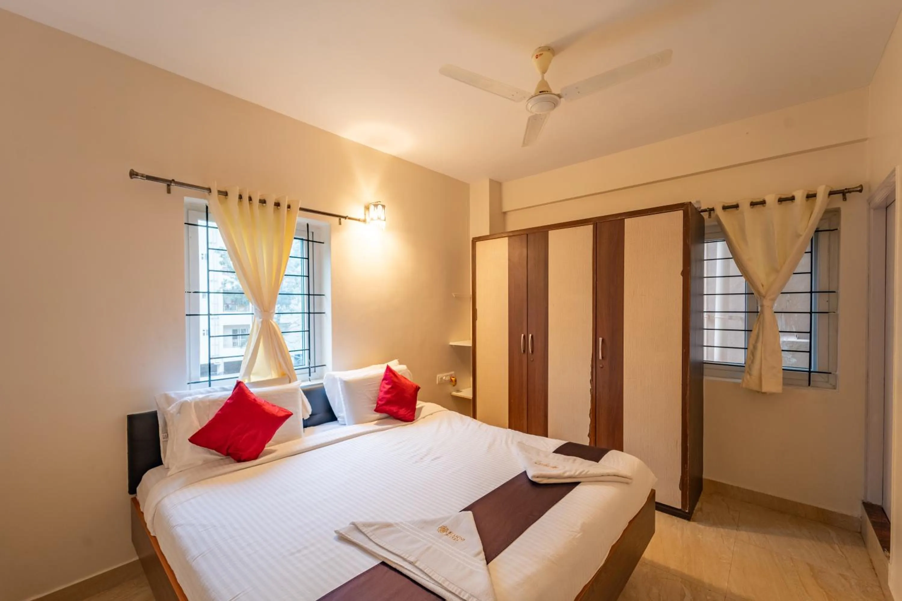 Two-Bedroom Apartment with Balcony in The Suites