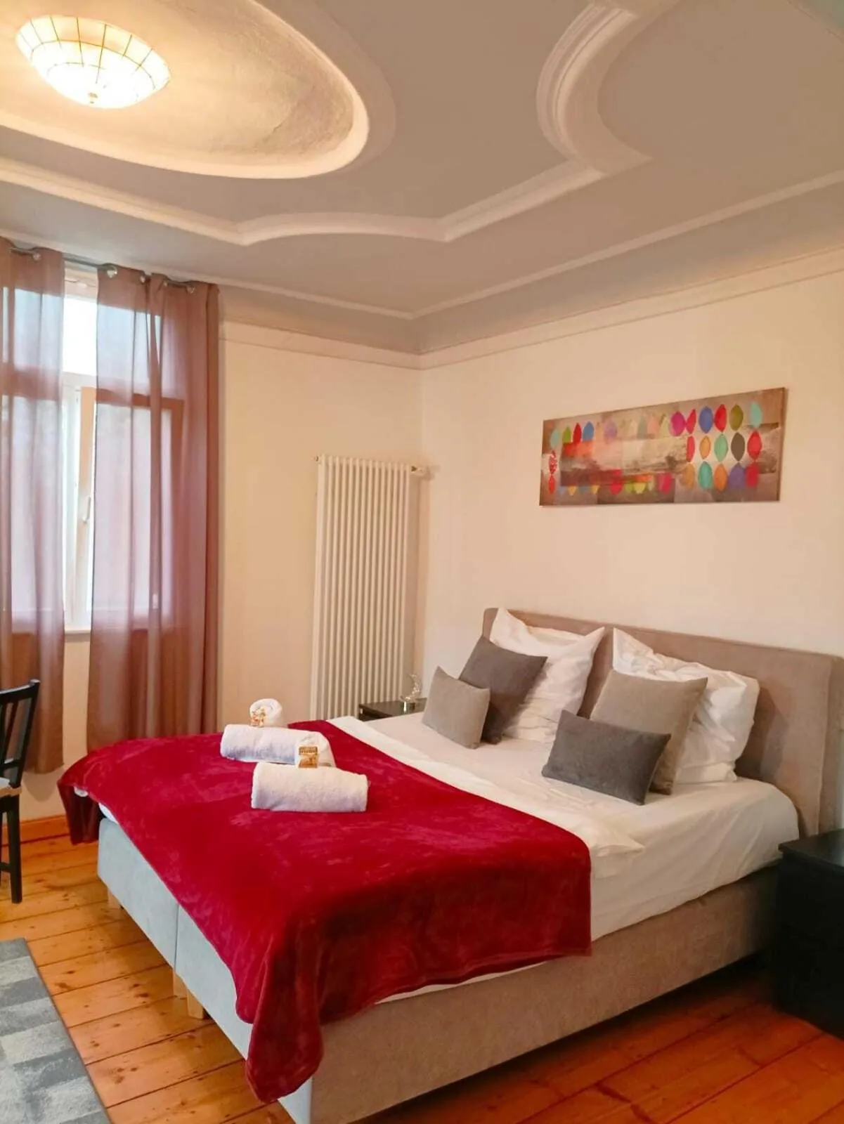 Bedroom, Bed in Gasthaus zum Halbmond