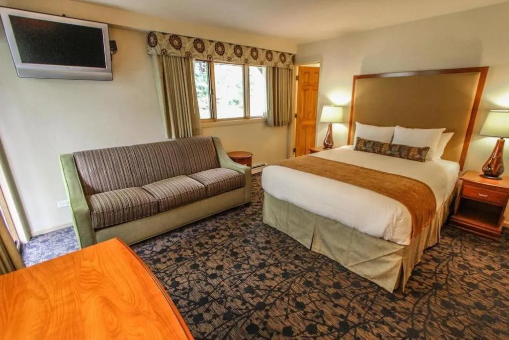 Bed in Aspen at Streamside, a VRI resort