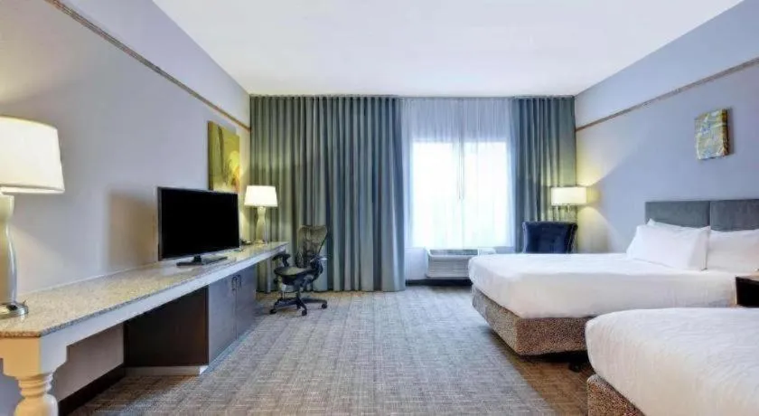 Bed in Hilton Garden Inn Oshkosh