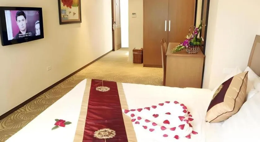 Bed in Lenid De Ho Guom Hotel