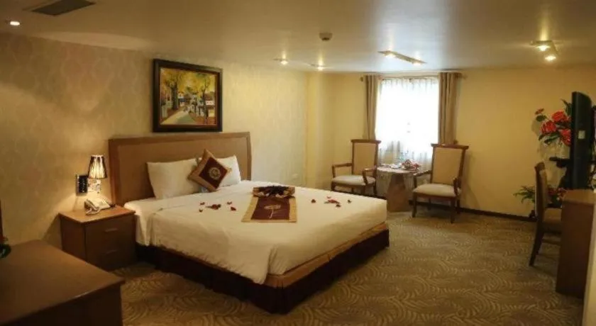 Bed in Lenid De Ho Guom Hotel