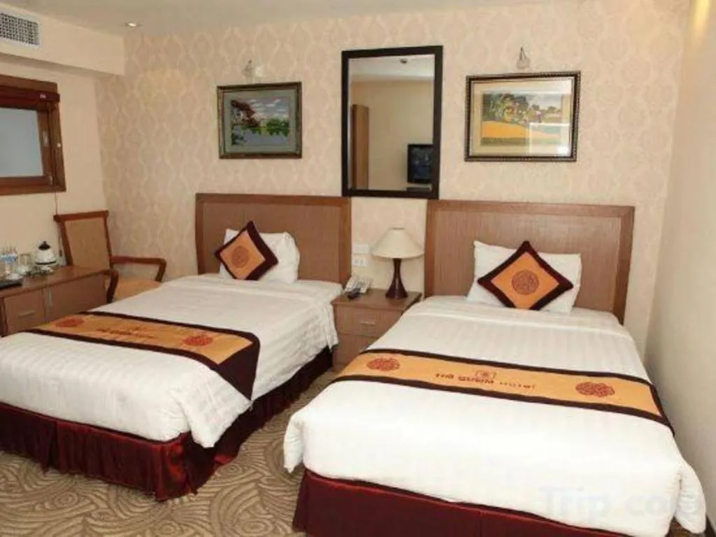 Bed in Lenid De Ho Guom Hotel