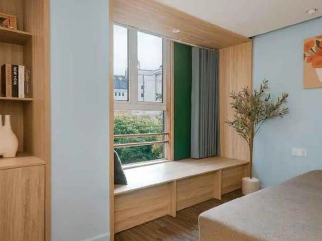 Bed in Lenid De Ho Guom Hotel