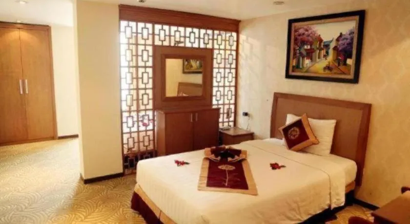 Bed in Lenid De Ho Guom Hotel