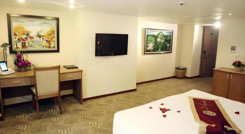 Bed in Lenid De Ho Guom Hotel