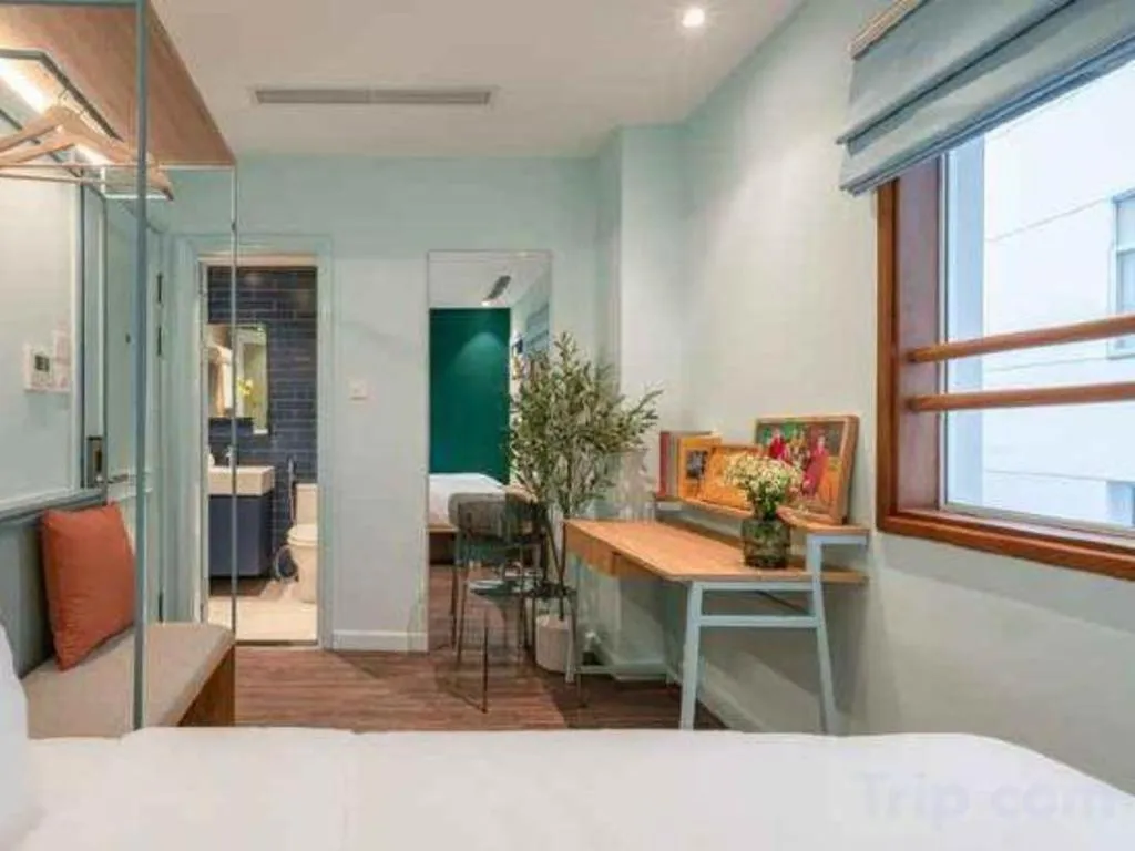 Bed in Lenid De Ho Guom Hotel