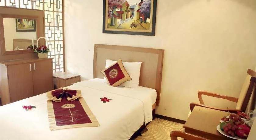 Bed in Lenid De Ho Guom Hotel