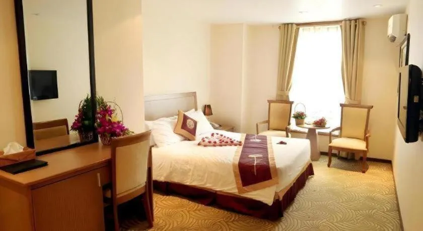 Bed in Lenid De Ho Guom Hotel