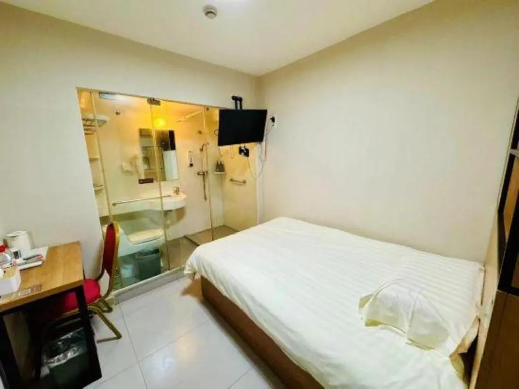 Bed in Jinjiang Inn Style Ningbo Railway Station