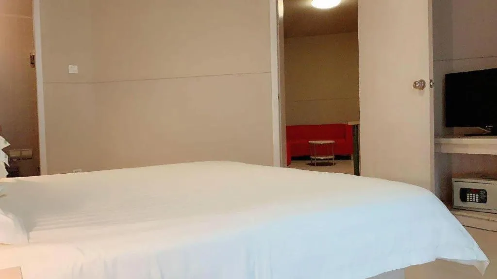 Bed in Jinjiang Inn Shanghai Songjiang University Town