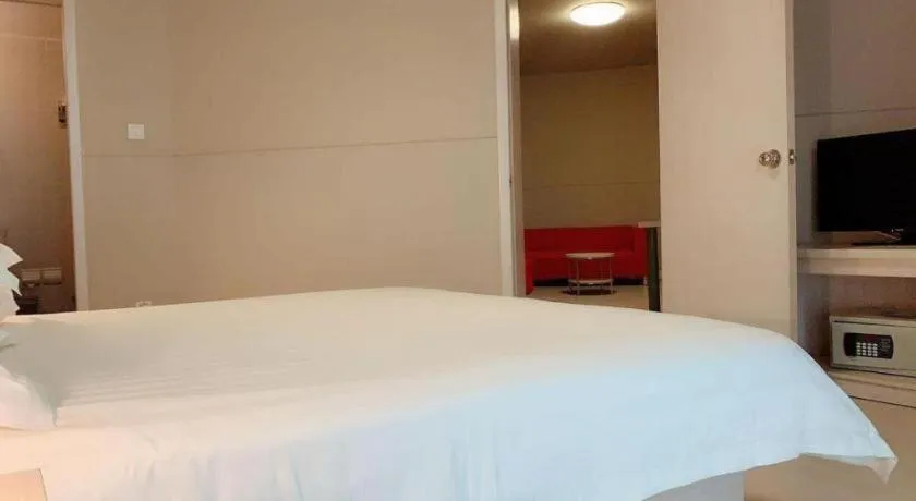 Bed in Jinjiang Inn Shanghai Songjiang University Town