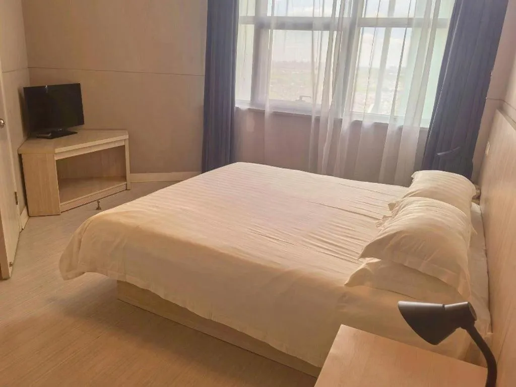 Bed in Jinjiang Inn Shanghai Songjiang University Town