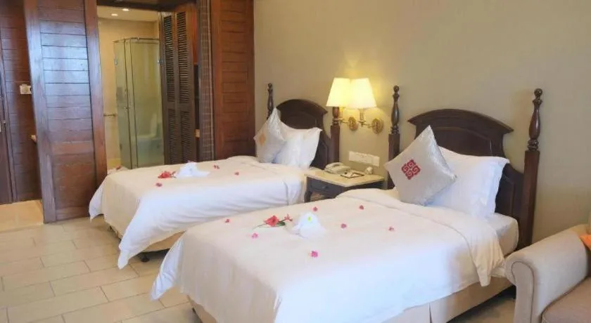 Bed in Timton Fuhe Hotel Sanya