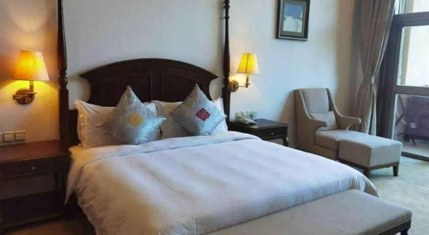 Bed in Timton Fuhe Hotel Sanya