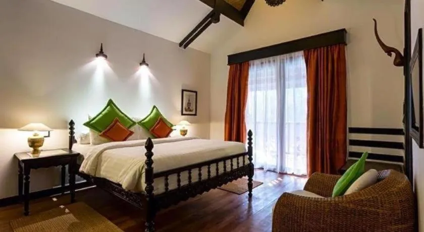 Bed in Angkor Village Resort & Spa