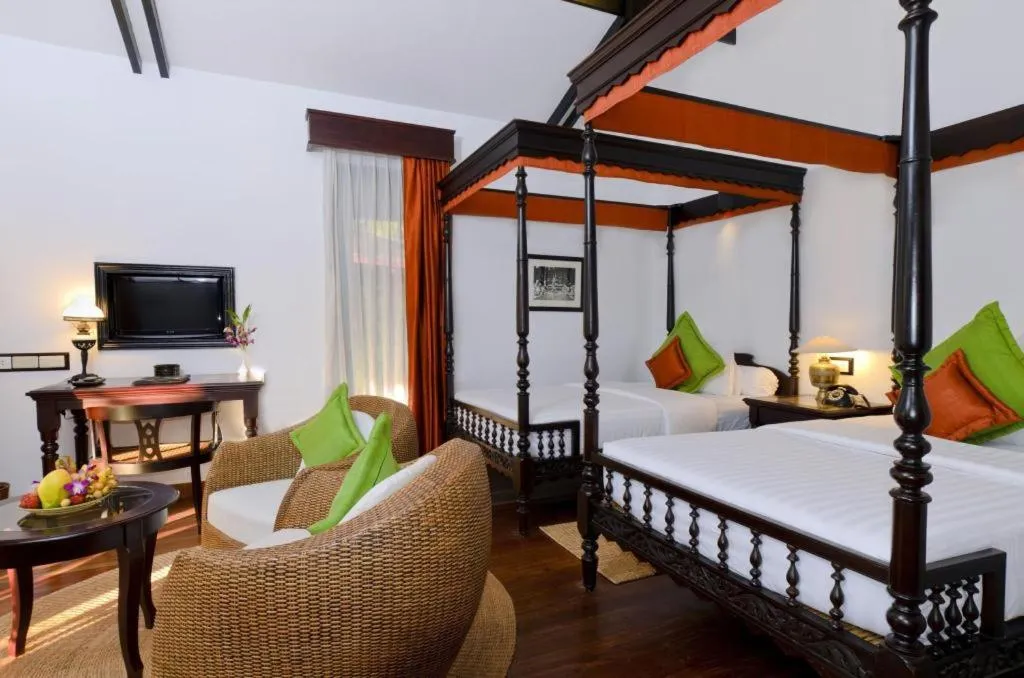 Bed in Angkor Village Resort & Spa