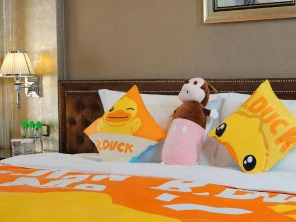 Bed in Chateau StarRiver Guangzhou Peninsula