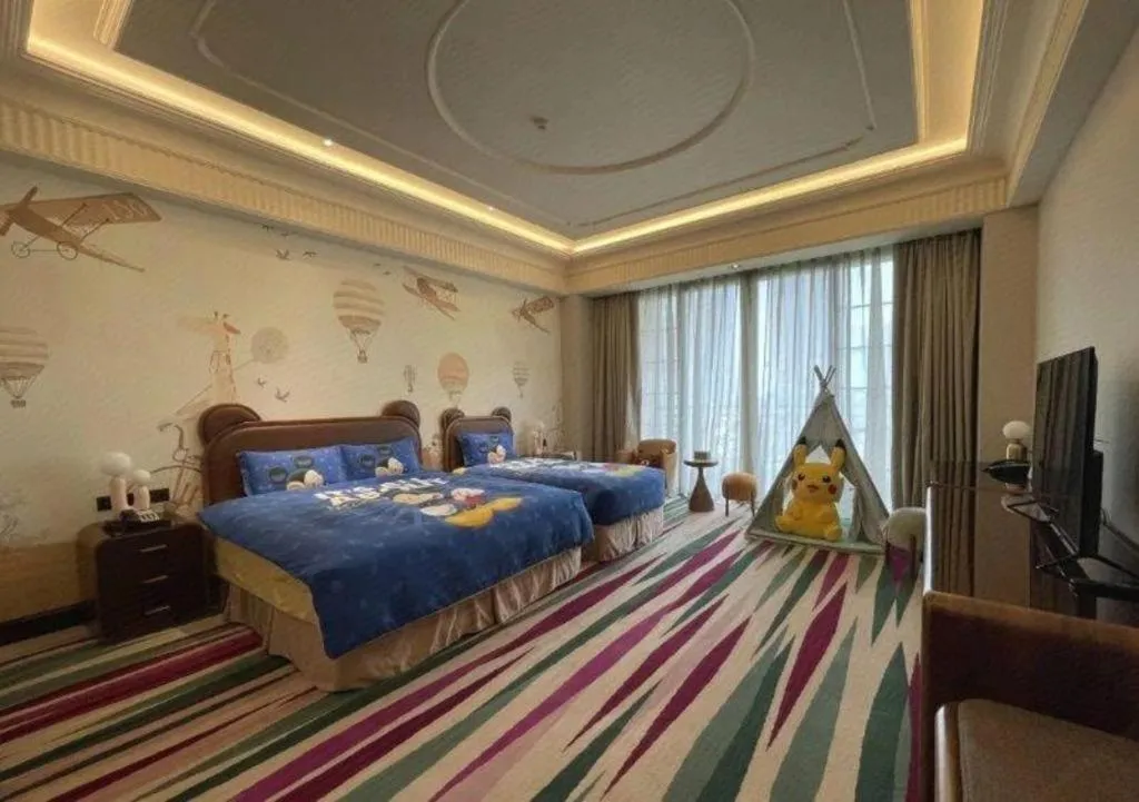 Bed in Chateau StarRiver Guangzhou Peninsula