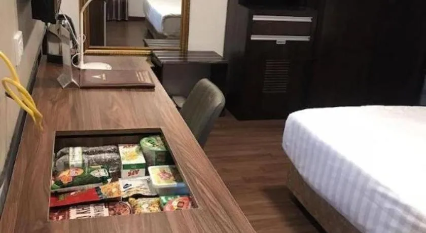 Bed in New Moon Hotel