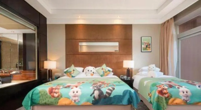 Bed in New Century Grand Hotel Xuzhou