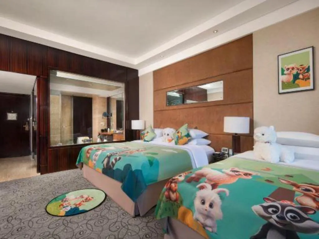 Bed in New Century Grand Hotel Xuzhou