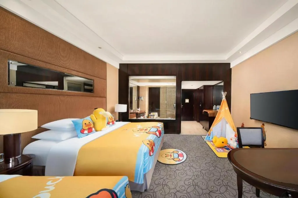 Bed in New Century Grand Hotel Xuzhou