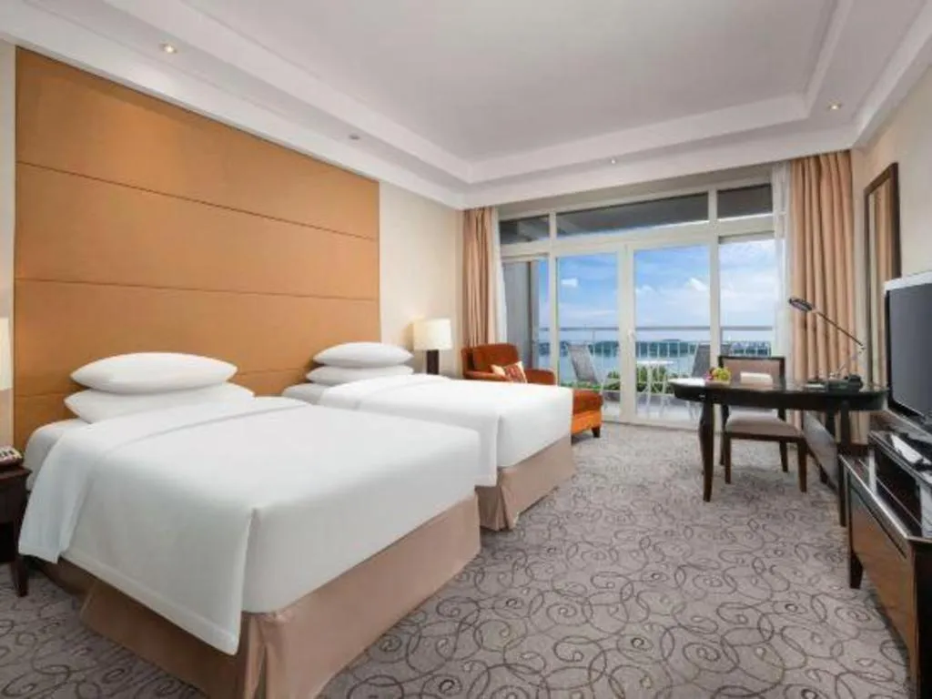 Bed in New Century Grand Hotel Xuzhou