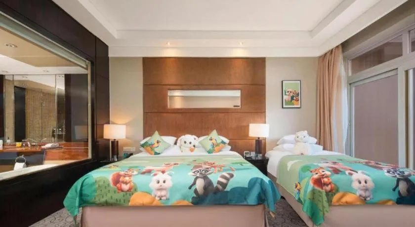 Bed in New Century Grand Hotel Xuzhou