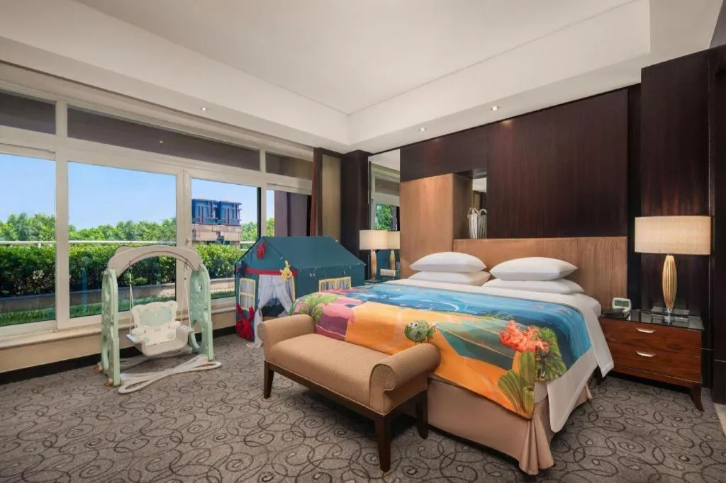 Bed in New Century Grand Hotel Xuzhou