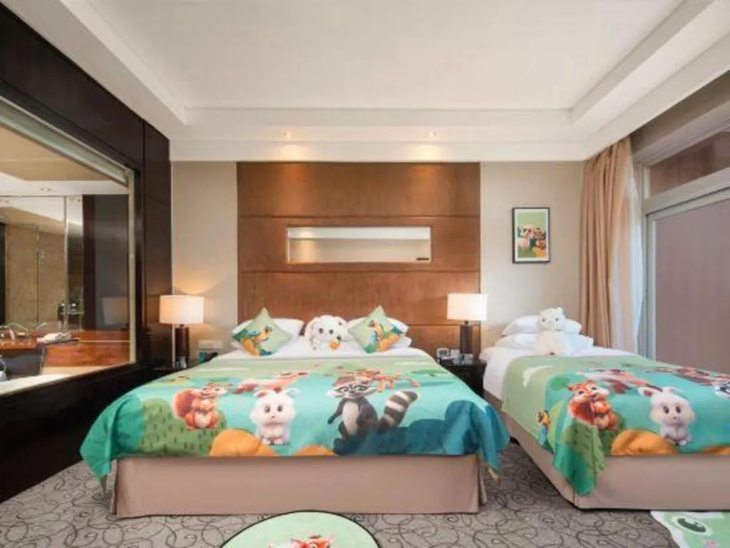 Bed in New Century Grand Hotel Xuzhou
