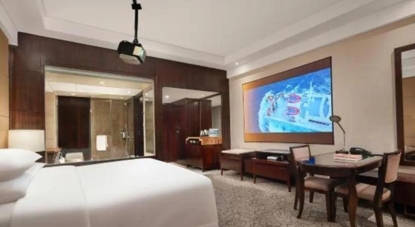 Bed in New Century Grand Hotel Xuzhou