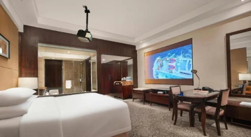 Bed in New Century Grand Hotel Xuzhou