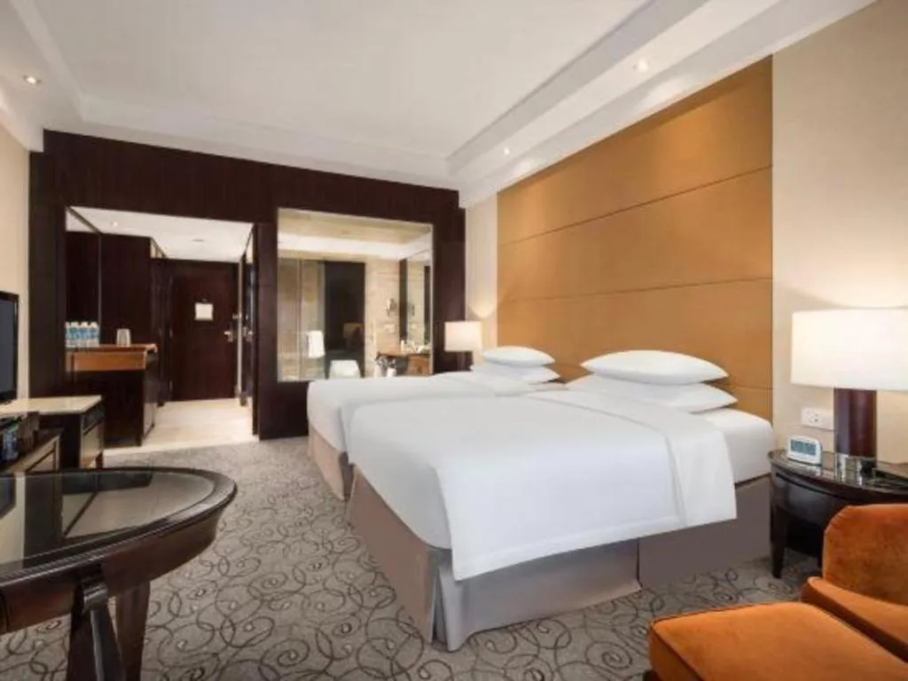 Bed in New Century Grand Hotel Xuzhou