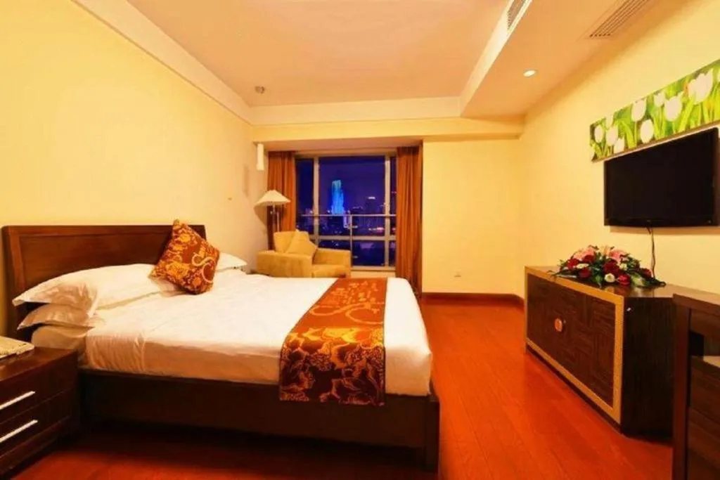 Bed in Kingtown Hotel Hongqiao Shanghai