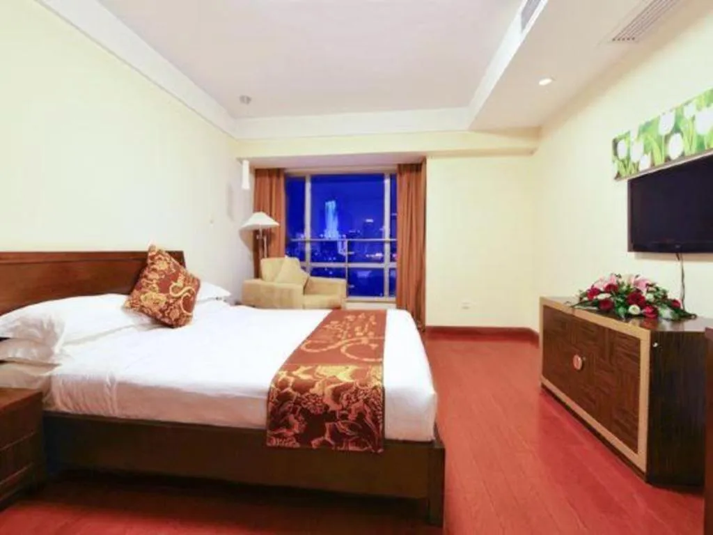 Bed in Kingtown Hotel Hongqiao Shanghai