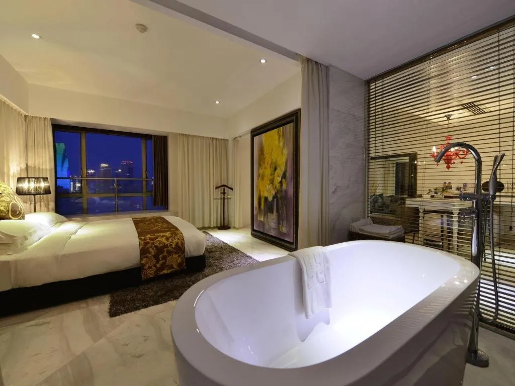 Bed in Kingtown Hotel Hongqiao Shanghai