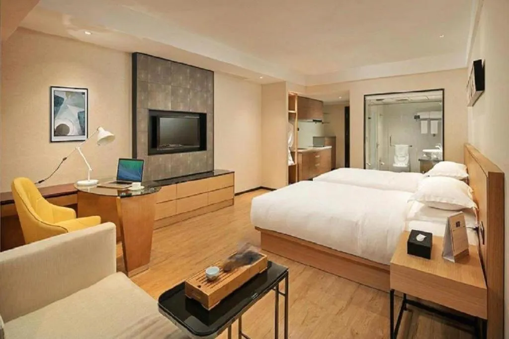 Bed in Kingtown Hotel Hongqiao Shanghai