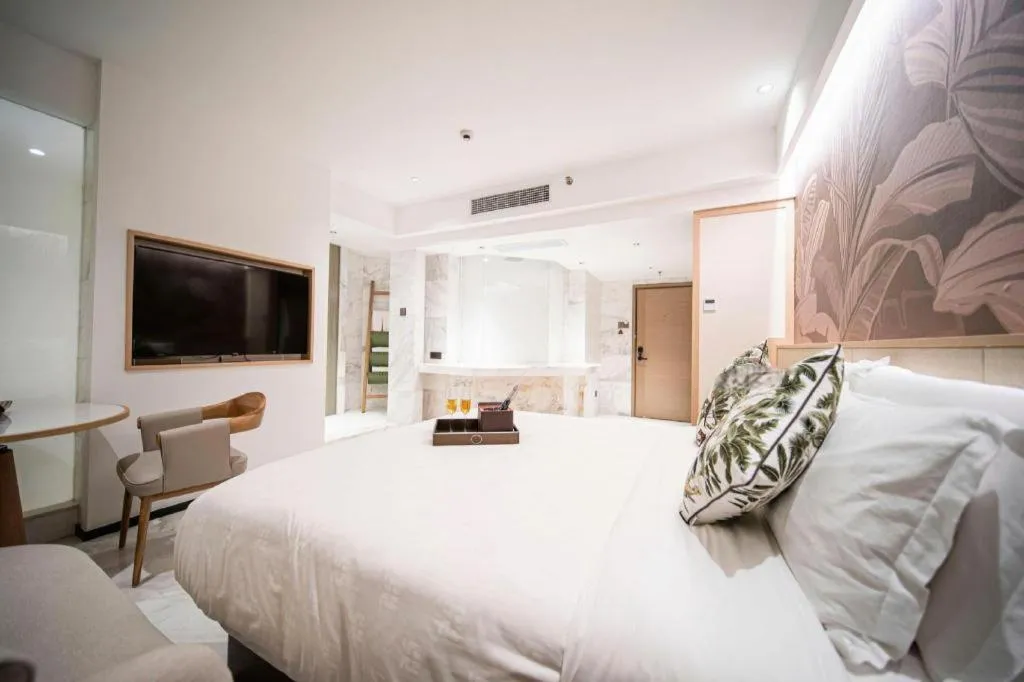 Bed in Kingtown Hotel Hongqiao Shanghai