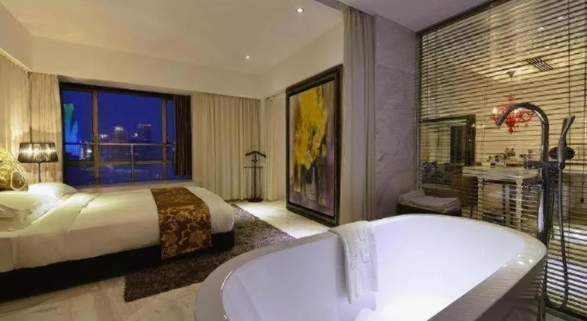 Bed in Kingtown Hotel Hongqiao Shanghai