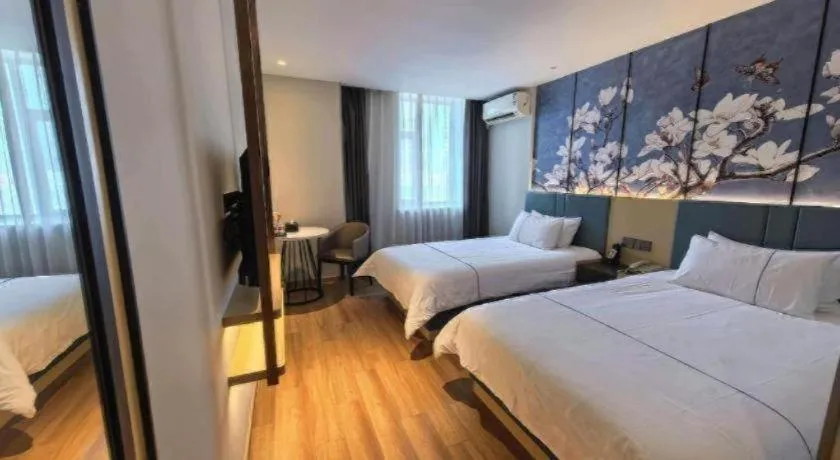 Bed in Magnotel Business Xuzhou Jinying Sudi Road Metro Station