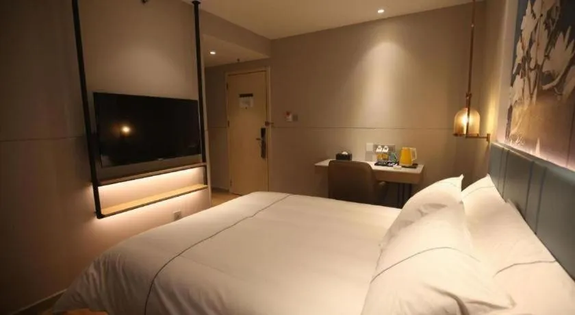 Bed in Magnotel Business Xuzhou Jinying Sudi Road Metro Station